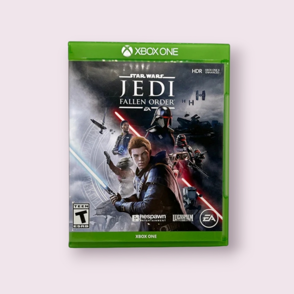XBOX One Jedi Star Wars Fallen Order Game EA - Rated T for Teen.